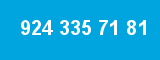 924 335 71 81